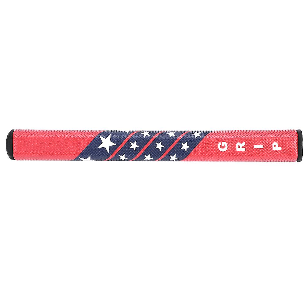 Accessoire de remplacement pour poignée de putter de golf confortable et antidérapante recouverte de PU (rouge)