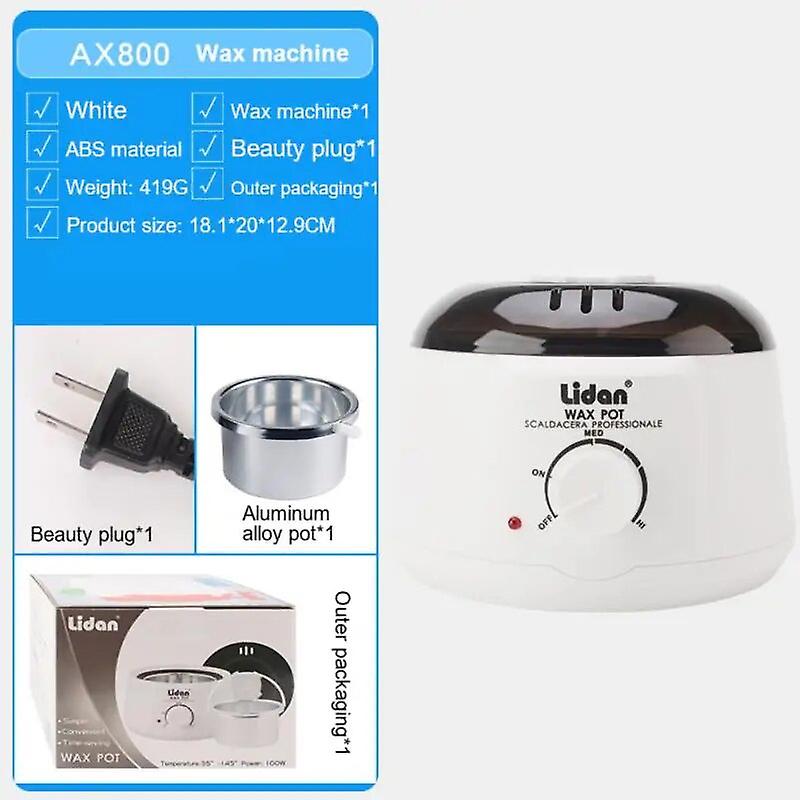 Depilatory Wax Heater Machine US/EU/UK Plug Wax Beans Machine Wax Beans Heater Bead Wax Melting Machine High Power~15409