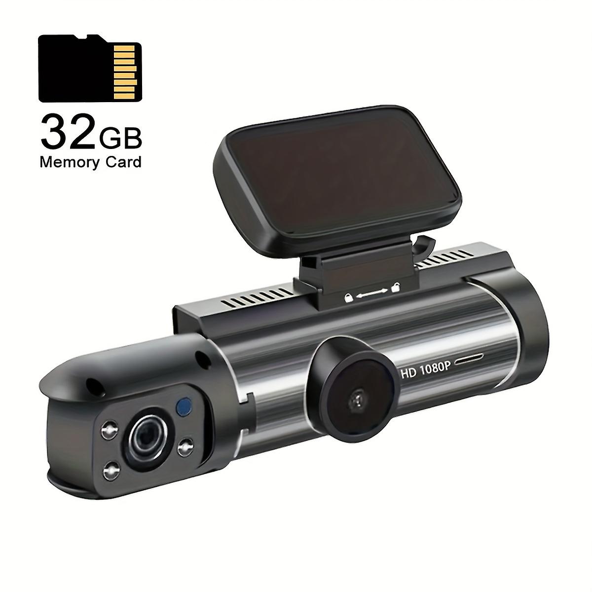 1080P Dual Camera Dash Cam For Cars With IR Night Vision Loop Recording And Wide Angle Lens - 316 In