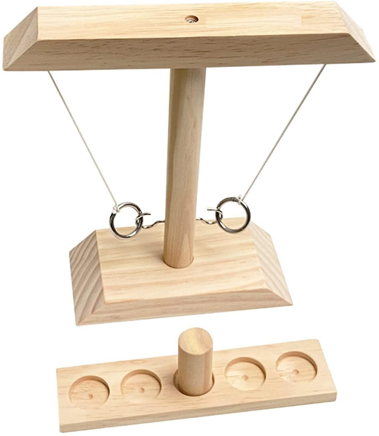 Hooks Ring Toss Game with Shot Ladder Bundle (2021 New) B