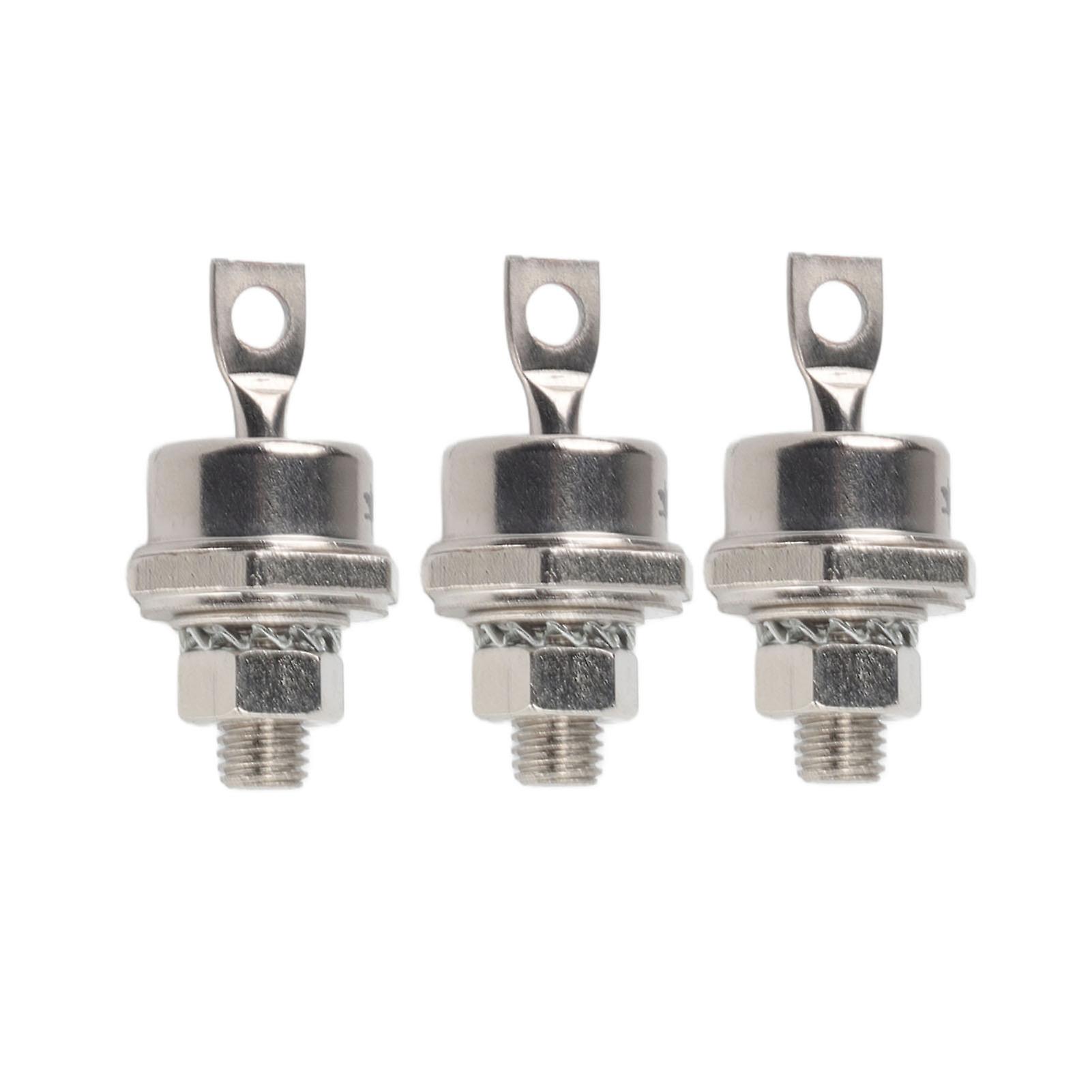 3Pcs 40HFR120 Diode Module 40A Iron Replacement Spiral Rectifier Diode Diesel Generator Parts Negative Pole