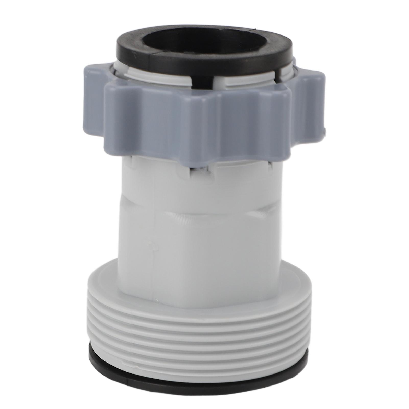 Hose Conversion Adapter for Intex 10722 Pool Hose Adapter Replacement Parts 2.4in Threaded Interface Outer Diameter