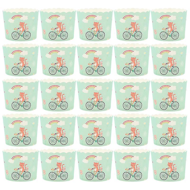 100pcs Heat-resistant Baking Cups