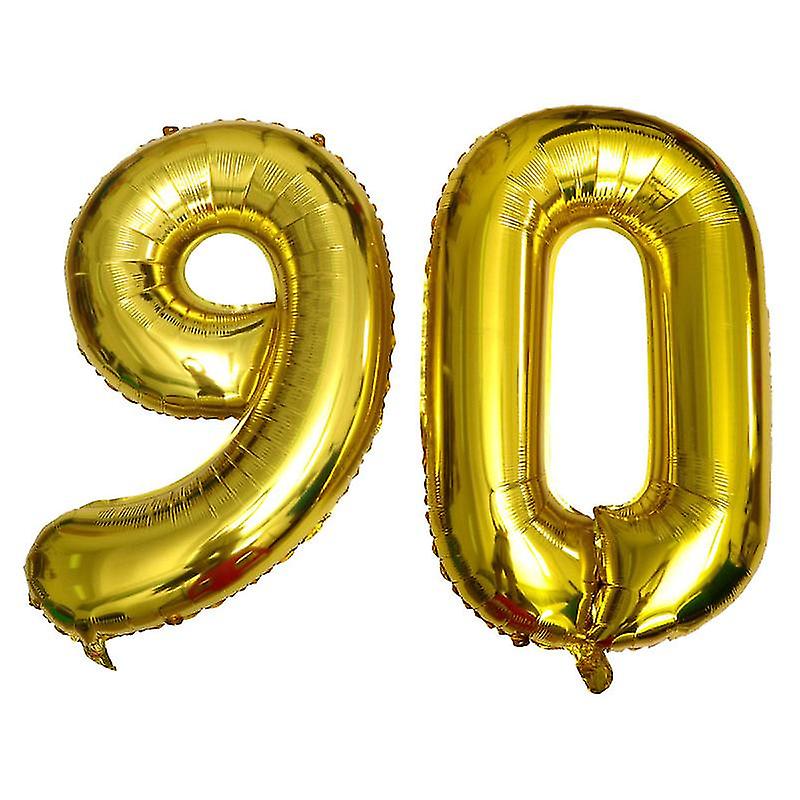 90pcs Alluminum Foil Balloons