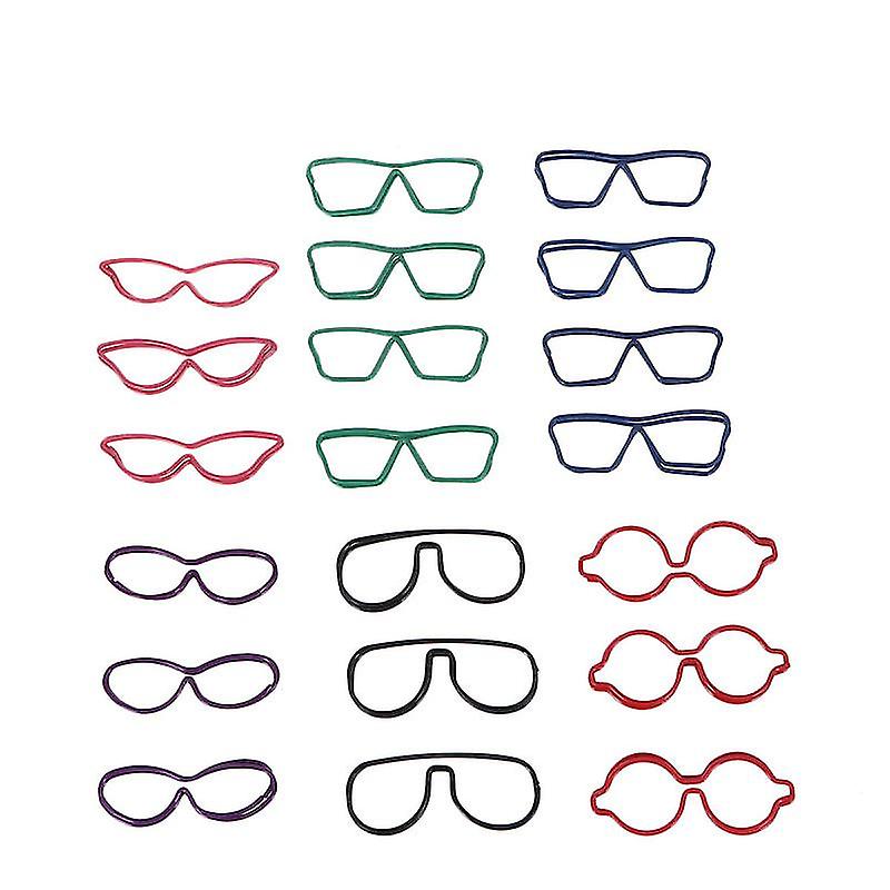 20pcs Glasses Paper Clips