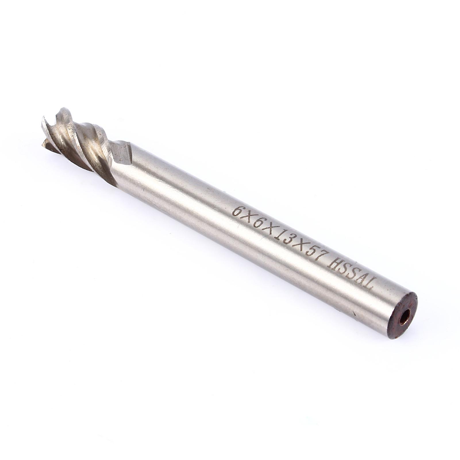 High Quality HSS CNC Straight Shank End Mill 4mm to 12mm 4 Flutes