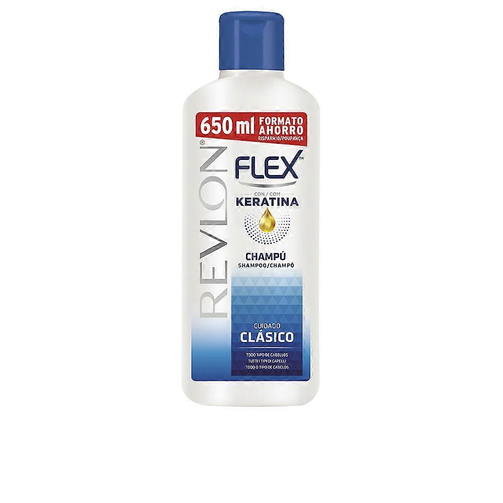 REVLON MASS MARKET FLEX KERATIN classic care shampoo 650 ml