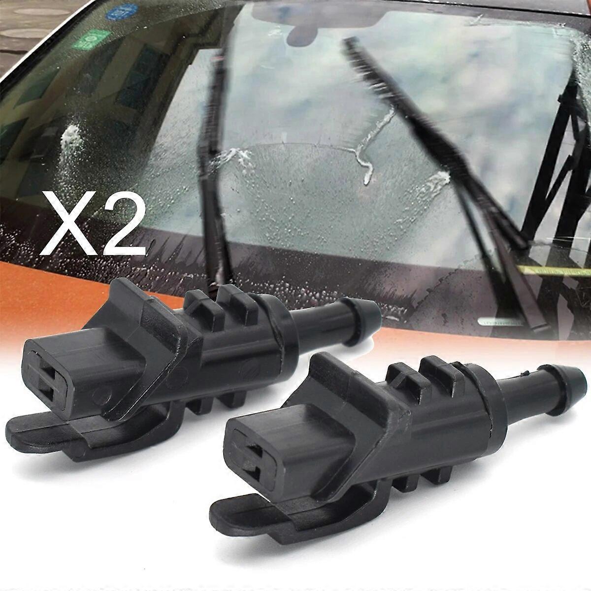 2Pcs Car Front Windshield Washer Jet Nozzle For Kia Sid Ceed Cee'd ED Sport Wagon SW Cadenza K7 Sprayer Nozzles 98630~2L100 FN9U9585