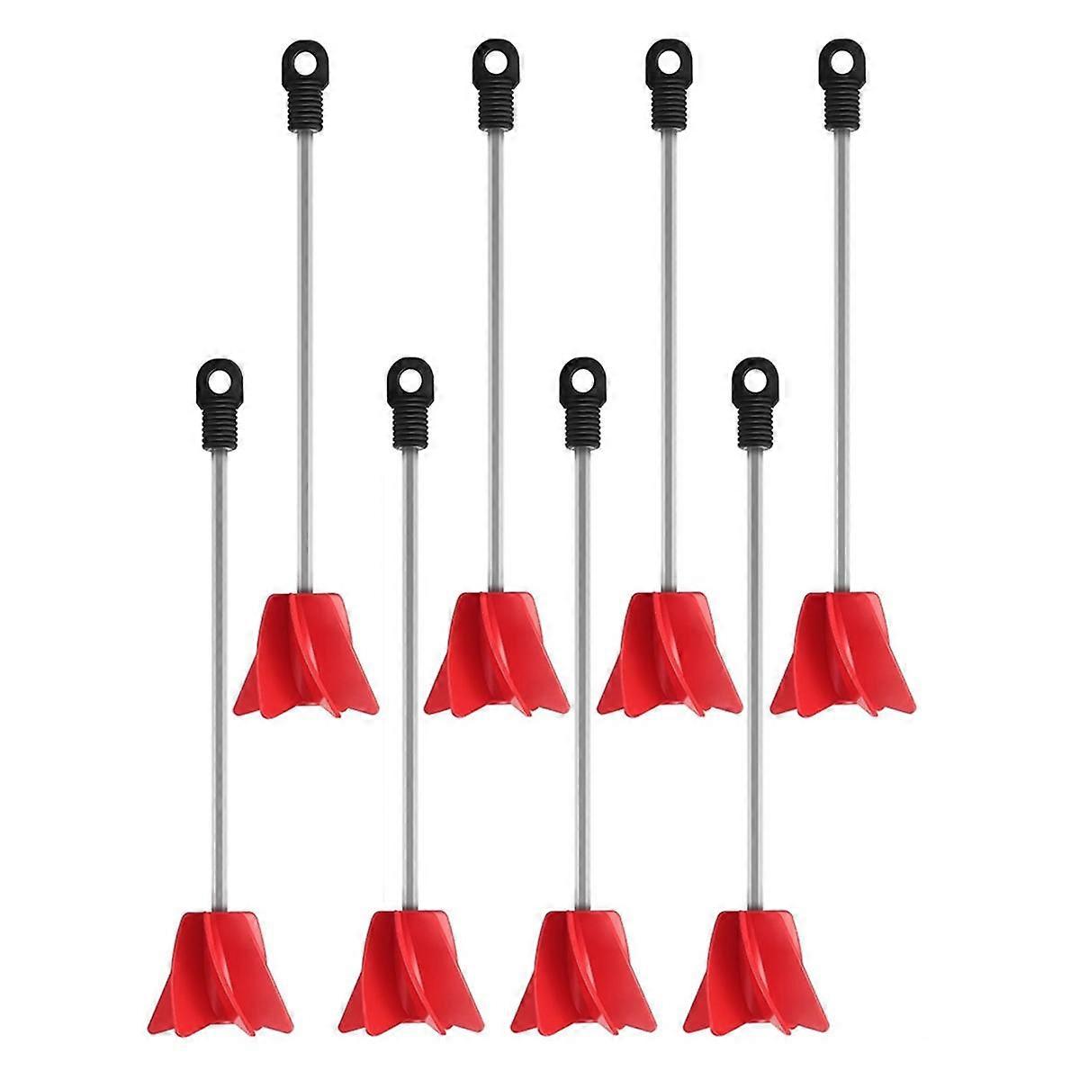 8 Pcs Paint Stirrer for Drill, Drill Mixer Attachment, Epoxy Mixer, Helix Drill Paint Mixer for Most Drills