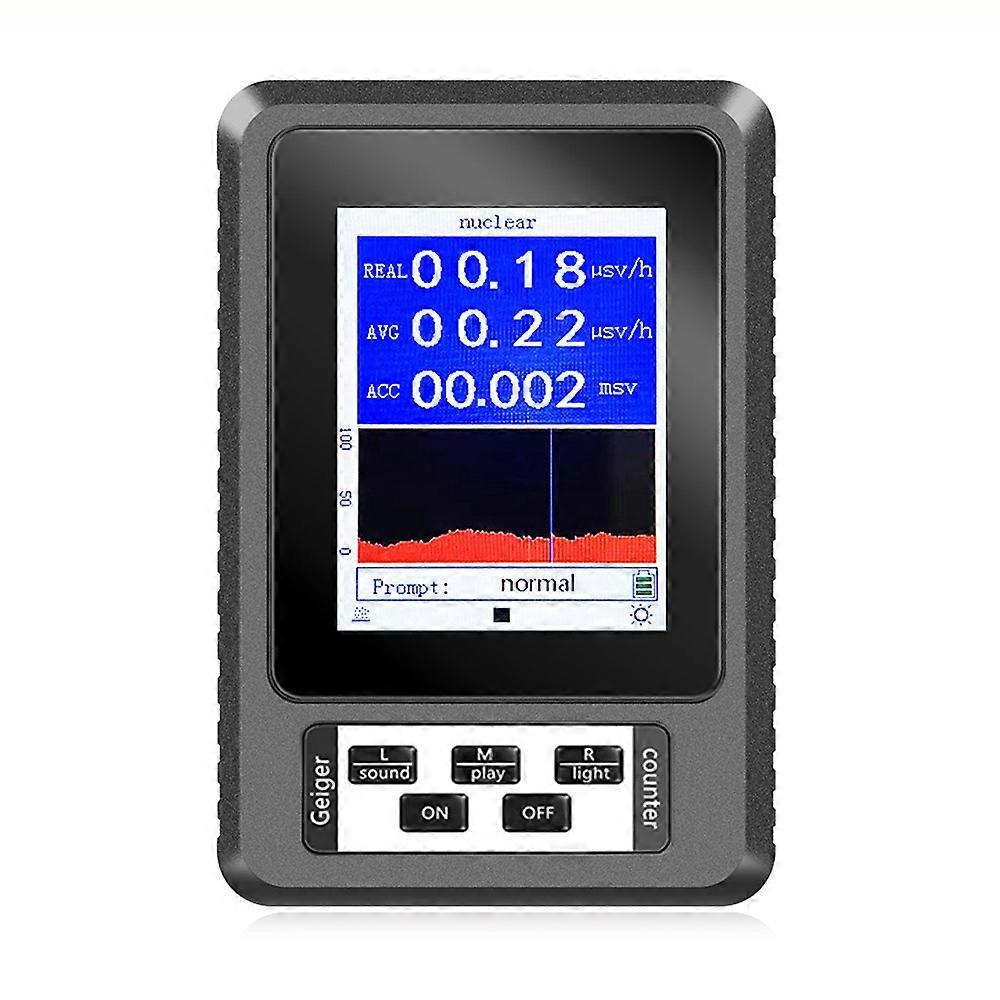 EMF Meter Radiation Detector Counter Nuclear Radiation Detector Radioactive Detector Portable Dosimeter LCD