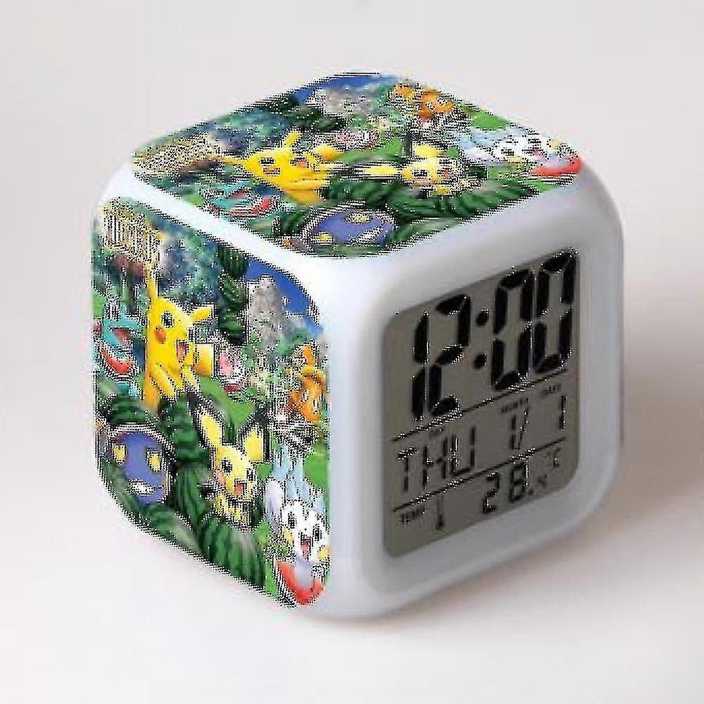 Colorful Multifunctional Led Alarm Clock