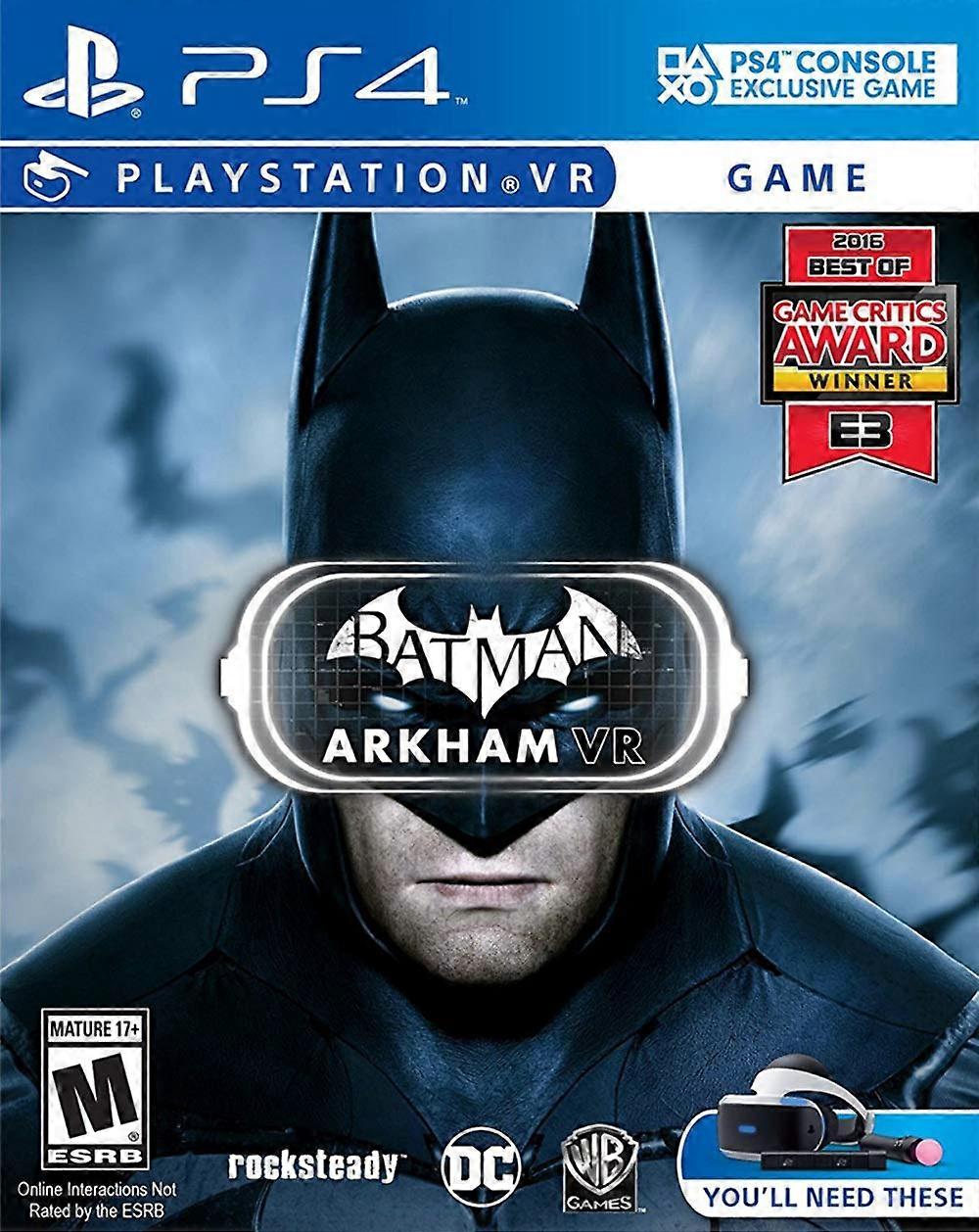 Batman Arkham VR () PS4 (PS4) - New & Sealed