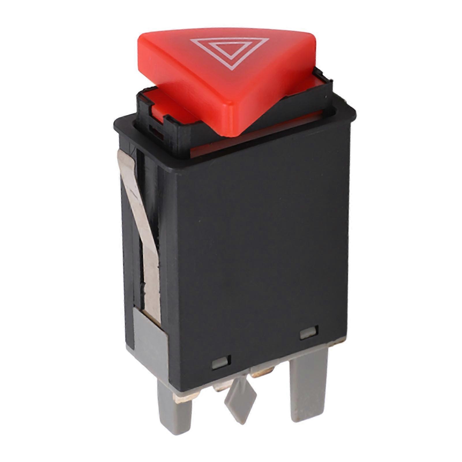 Hazard Warning Flash Switch Button 1U0953235B Warning Indicator Light Switch Replacement for Octavia