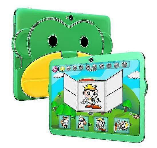 Children's Education Computer, 2022 New 7-inch Computer With Dual Cameras, Support Wifi Connection