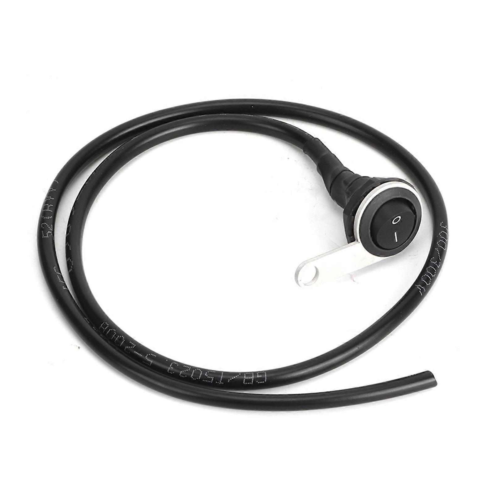 étanche unique en acier projecteur guidon interrupteur d’éclairage moto ATVs modification 22mm YEMAA