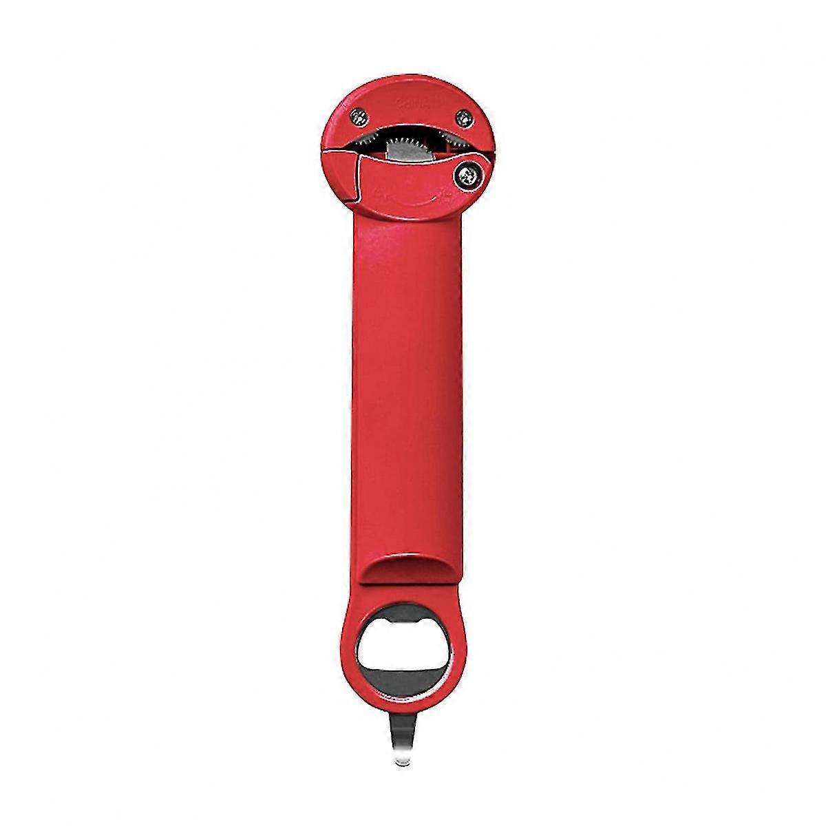 Magnetic Multifunction Jar Opener Adjustable Stainless Steel Can Opener With Big Turn Knob For Weak