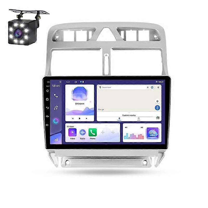 Android Radio For Peugeot 307 1 2001 - 2008 GPS Navigation Stereo Head Unit Dash Carplay