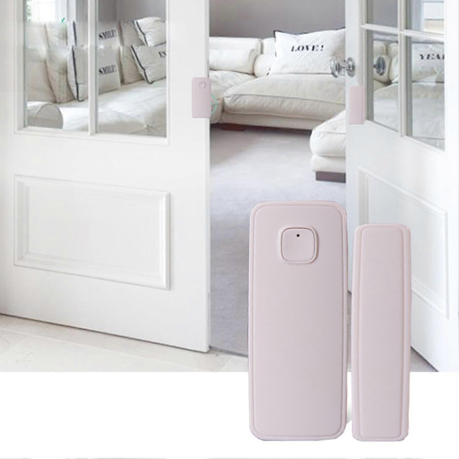 Door Sensor Sensitive Long Standby Time Mini Wireless Smart Door Window Magnetic Open/Closed Alarm Detector for Home