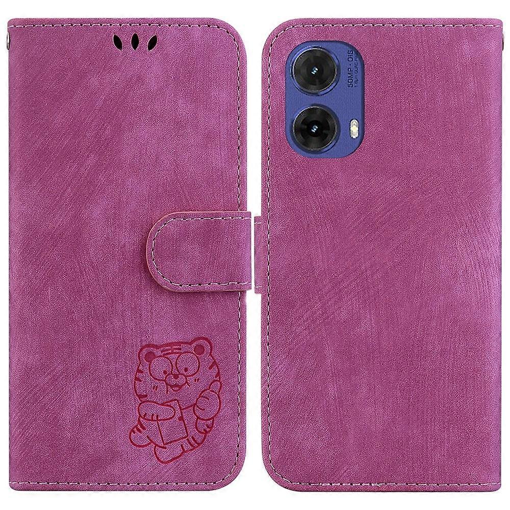 Leather Case For Motorola Moto G85