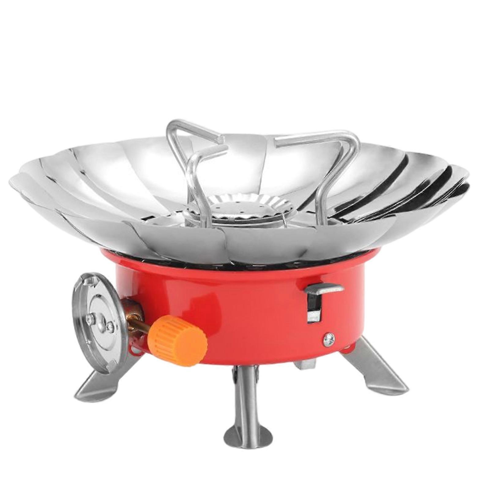 Reduce Heat Loss Strong Firepower Stove Compact and Poprtable Stove for Cooking Vegetables and Boiling Noodles