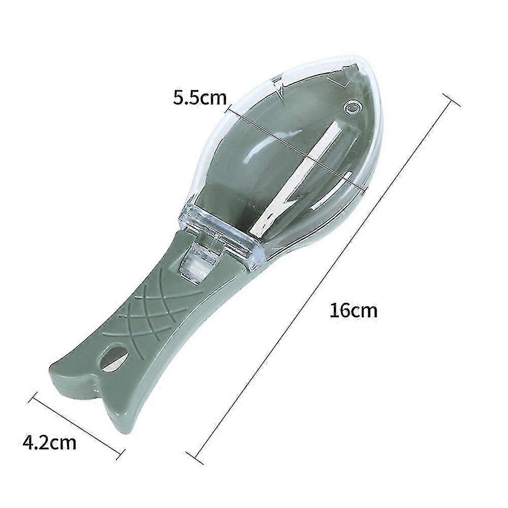 Fish Scale Scraper Descaler Fast Removal Kitchen Tool