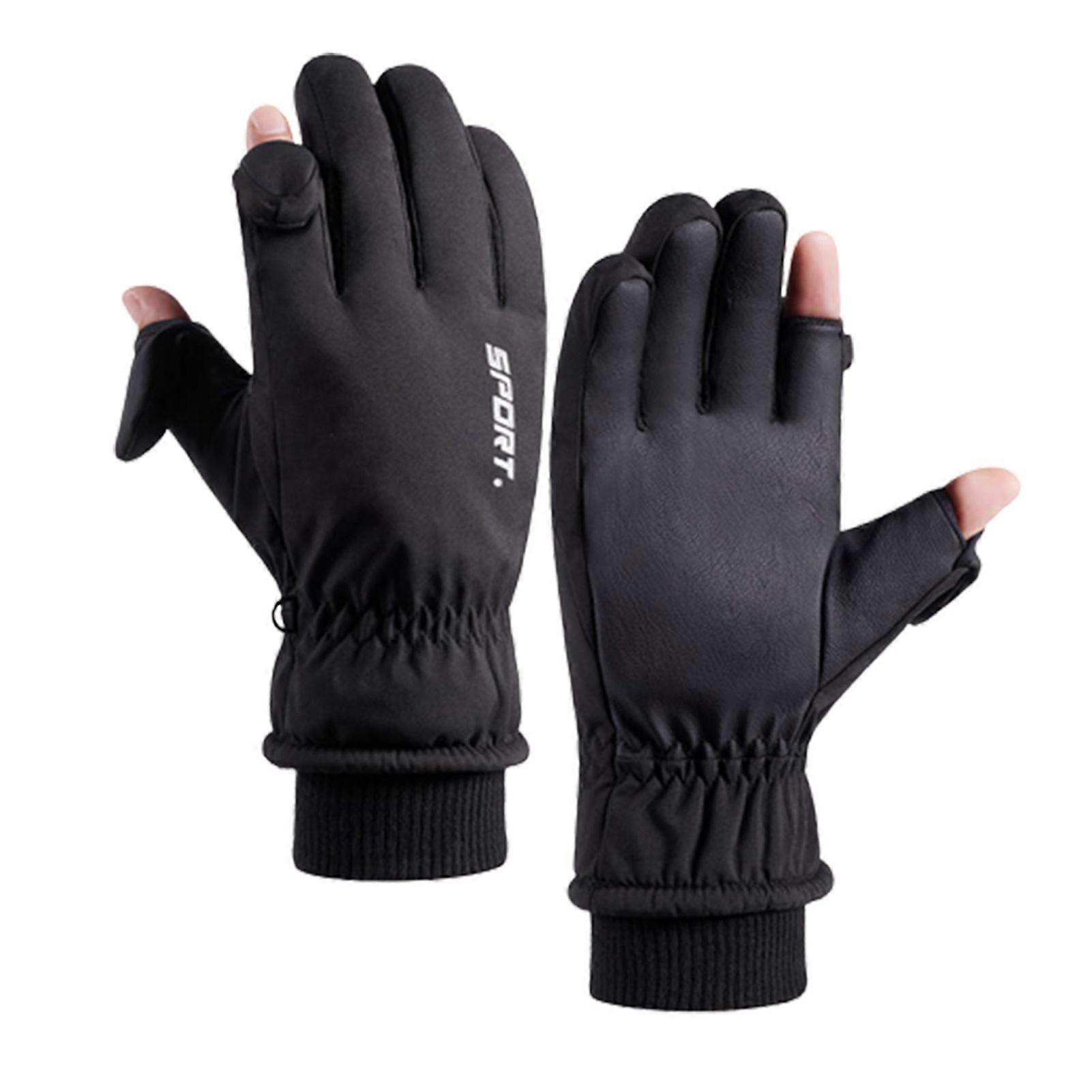 Riding Split-finger Thin Gloves Touch Screen Accessible Comfortable Kit for Women Winter Accessories