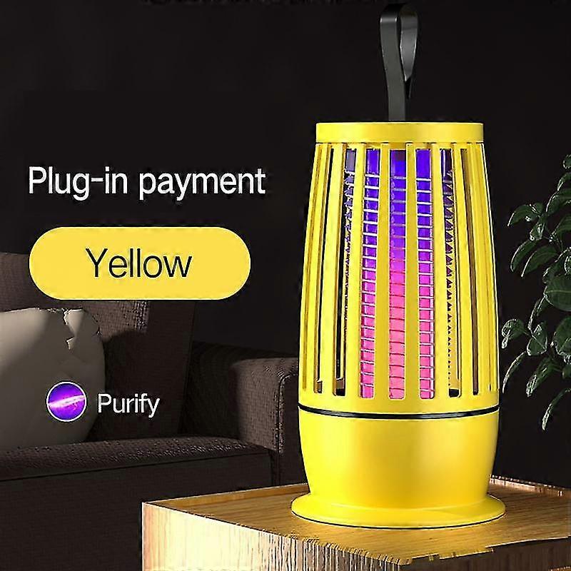 2023 جديد صدمة كهربائية البعوض القاتل مصباح USB يطير فخ صاعق الحشرات القاتل طارد