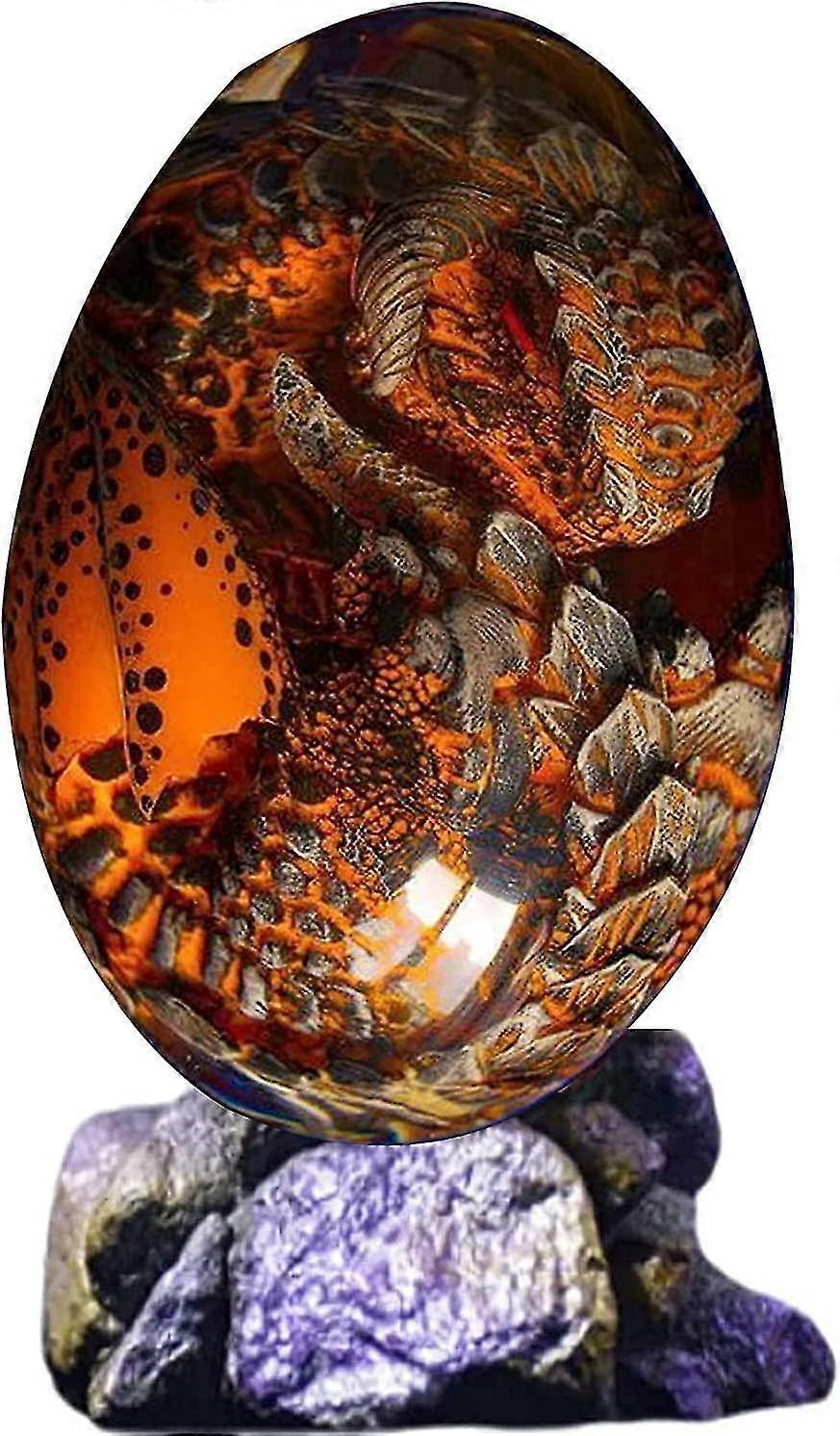Lava Egg Ornts - Resin Sculpture - Desktop Rat (purple)