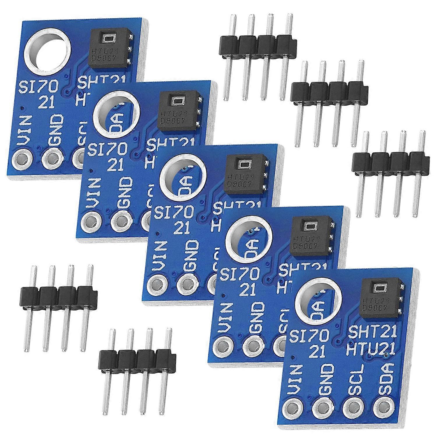 10PC Si7021 -21 SHT21 HTU21 Digital Humidity Temperature Sensor Module Replace for Low Power CMOS I
