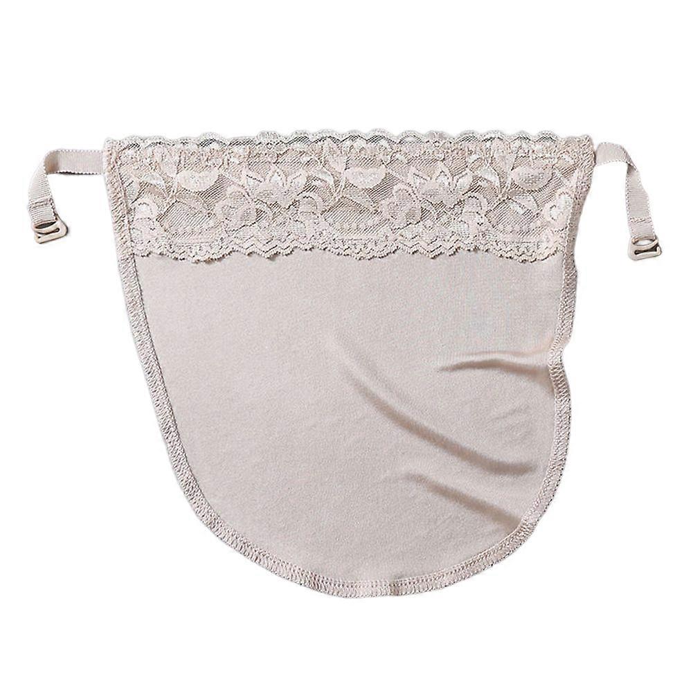 Soutien-gorge en dentelle couvrant le tissu sans couture tube haut anti-exposition artifact clivage couvrir pour les femmes