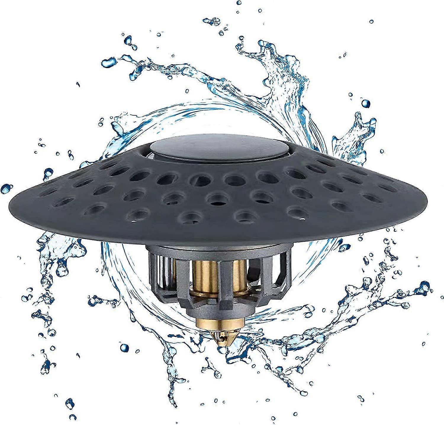 Universal badekar propp, oppgradert bad dusj avløp hårnål / med avløpsfanger / pop-up avløpsfilter / for 1,6-2,0 tommers badekar stopper