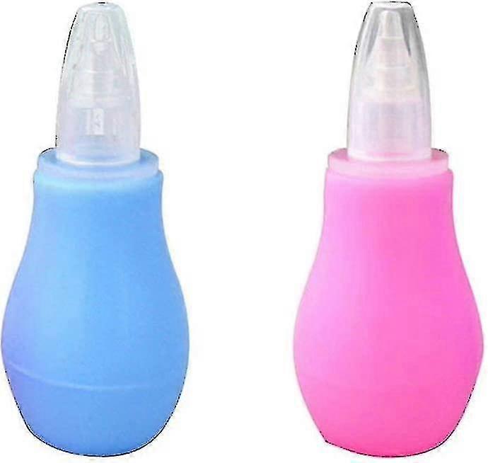 Baby Nasal Aspirator Set Of 2 Reusable Nose Mucus Snot Sucker Premium Infant Nose Cleaner Gift