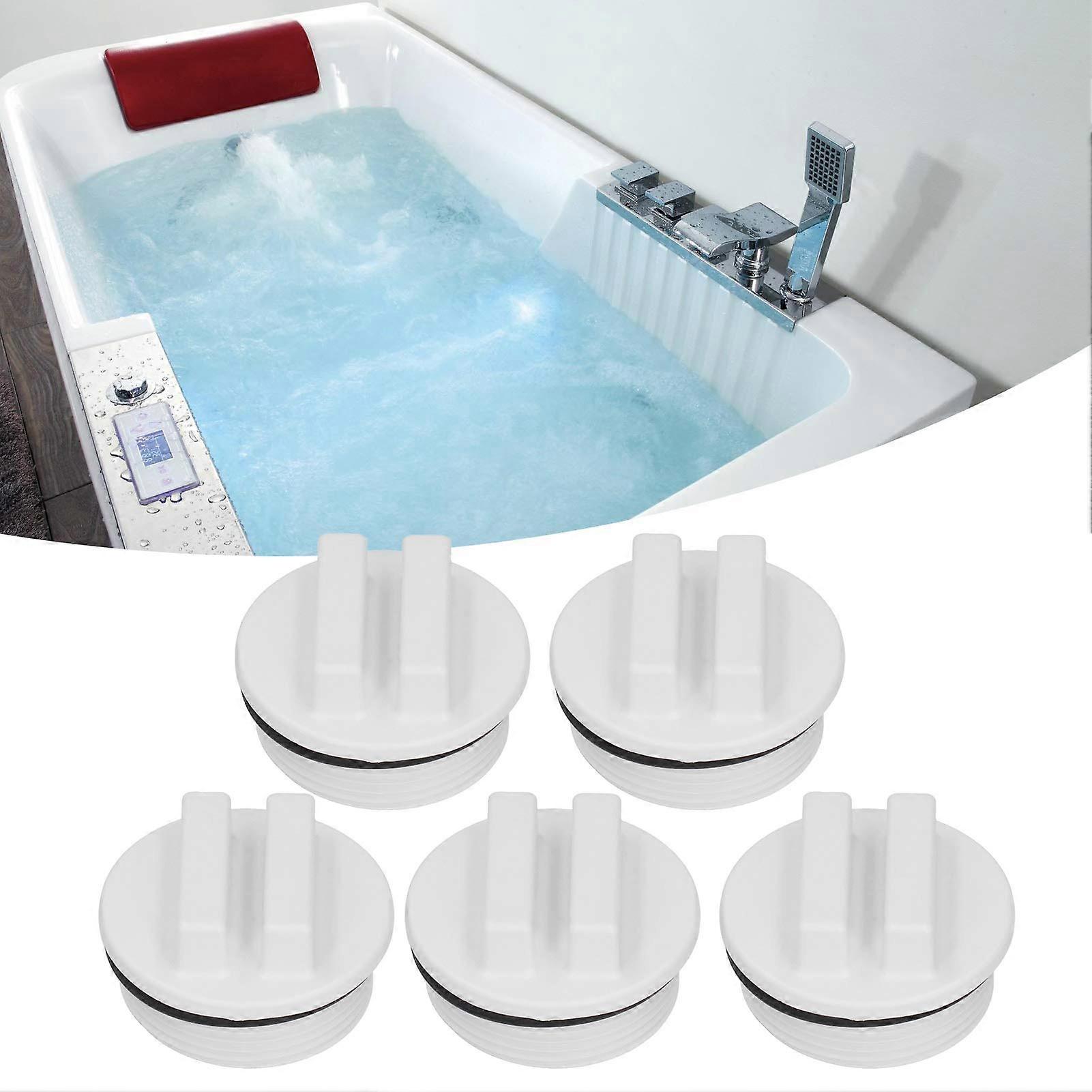 5pcs Winterizing Plug Pool Return Plug 1.5 Inch Threaded Pool Hose Plugs Swimming Pool Spa Return Drain Line