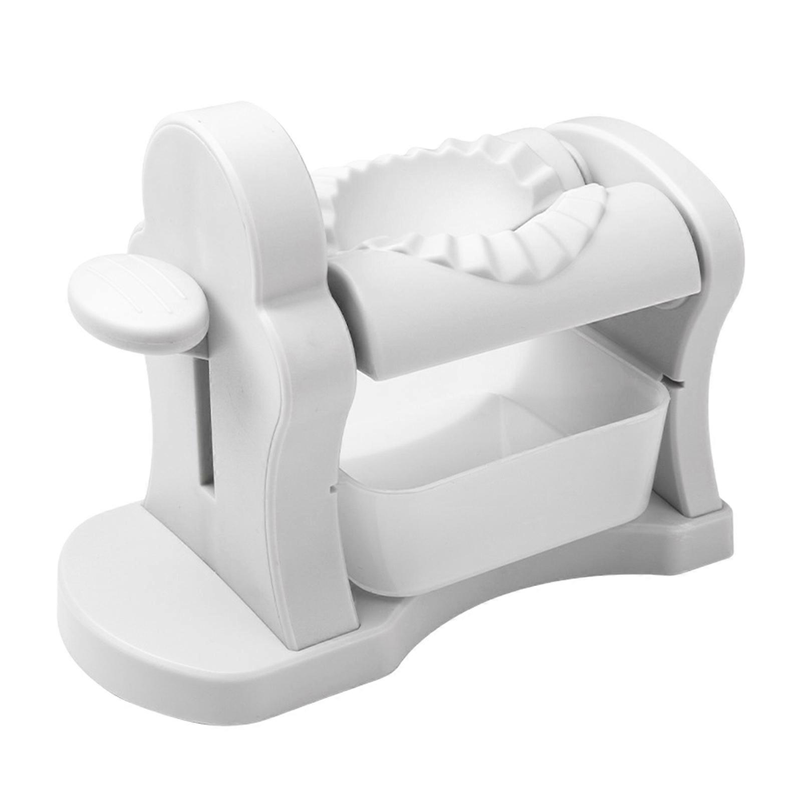 Quick Dumpling Mold Handle Storage Box Design Simple Operation Saving Time Convenient Make Dumplings ABS Semi-automatic Dumpling Maker Dining Room Acc