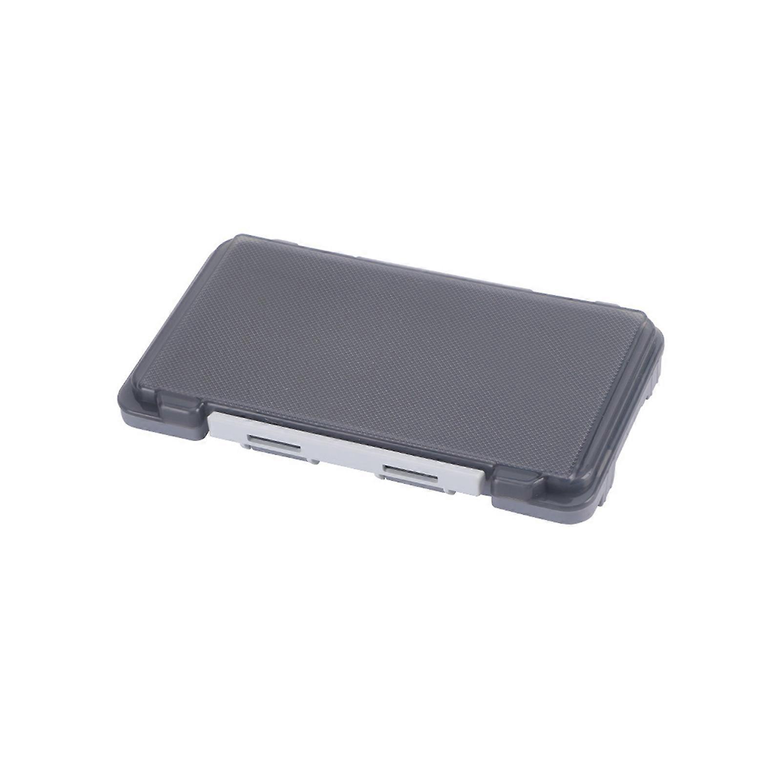 Fishing Tackle Box Sponge Pad Easy to Carry Tight Locking Buckle Non-Broken High Hardness Storage Leak-proof Portable Fishing Accessories Tool Box Out