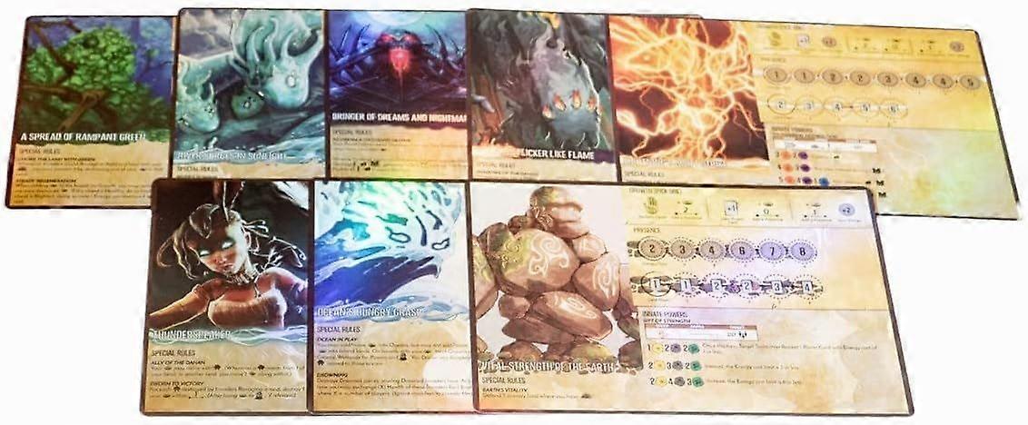 Foil Panels Spirit Island Board Game