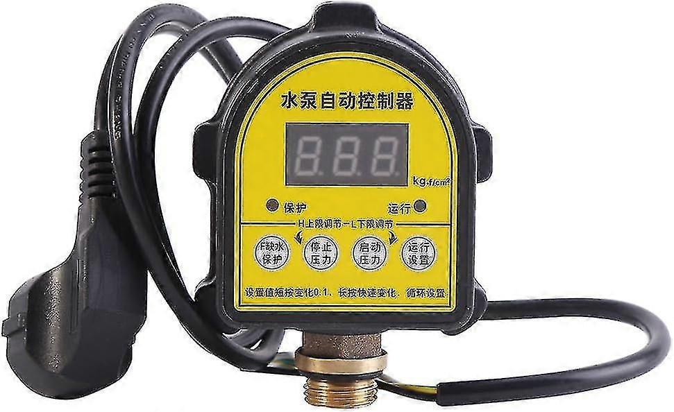 Pump Switchhousehold Automatic Digital Water Pump Pressure Controller Intelligent On Off Switch 220v