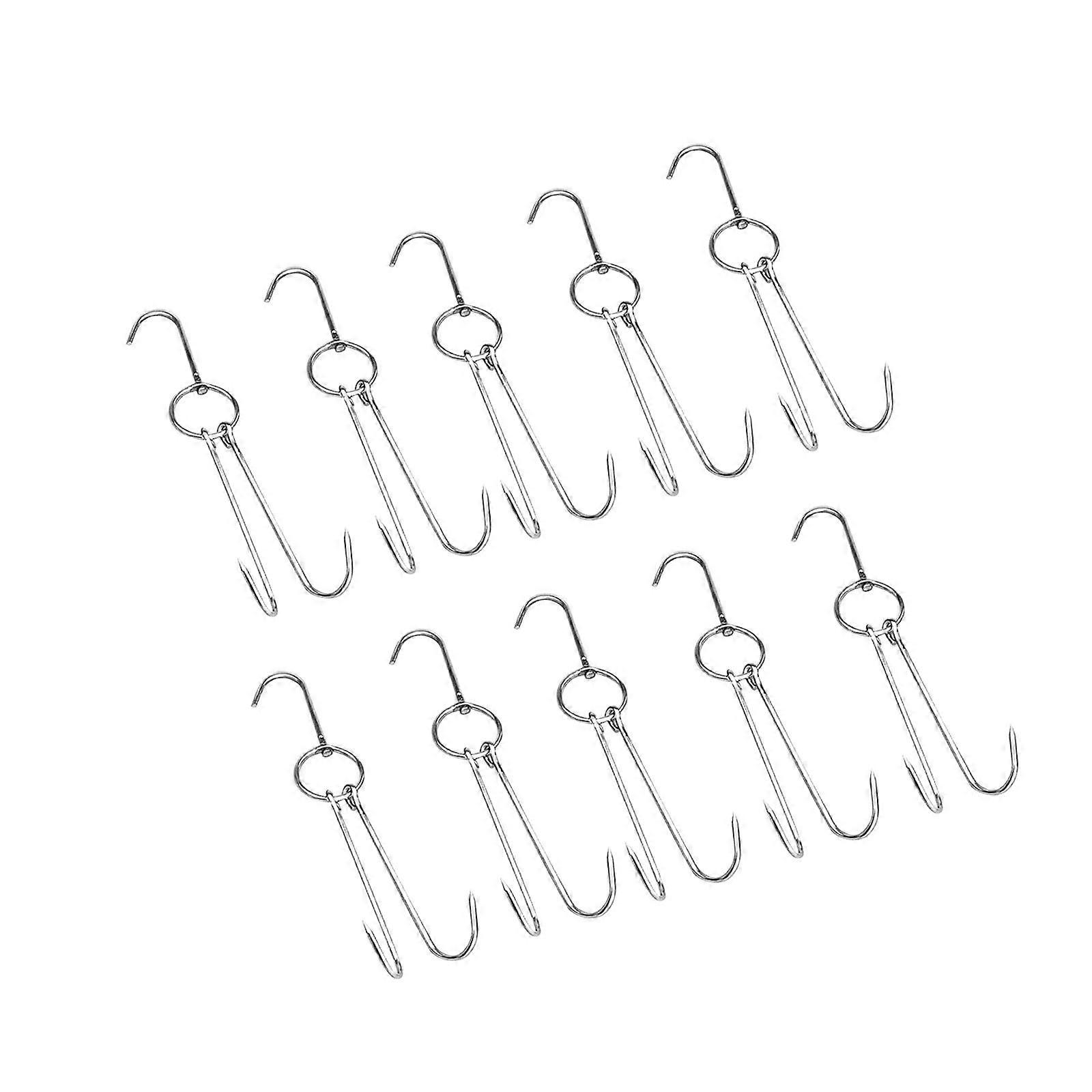 Roast Duck Hooks Easy Carrying for Braised Meat Shops Roast Duck Shops Ducks 25cm