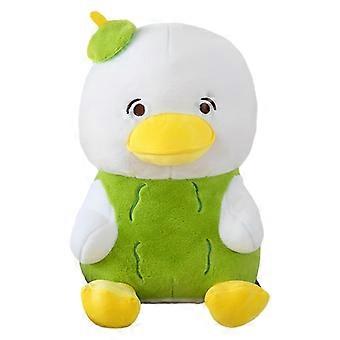 Bittere meloen eend pluche speelgoed pers pop Comfort Doll meisjes kussen grijper machine bruiloft pop cadeau