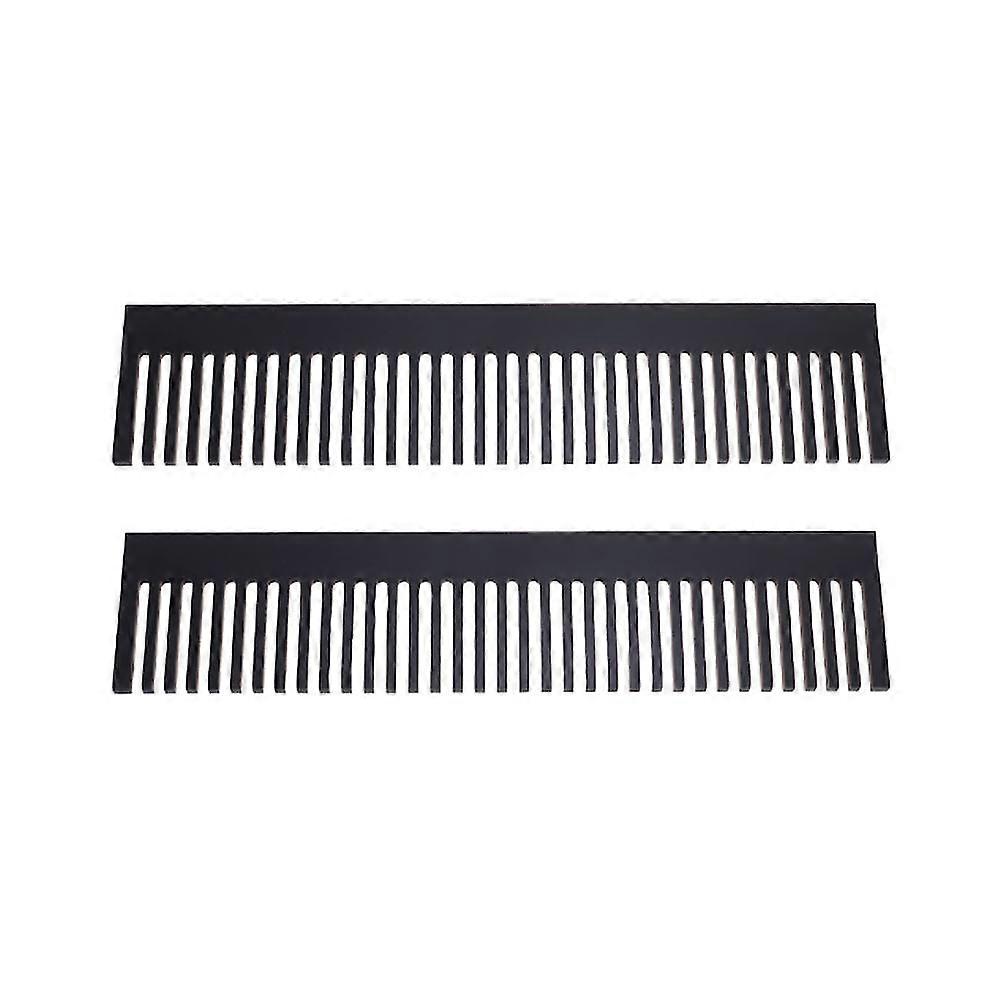 2pcs Block Fish Comb Acrylic Comb Simple Practical Overflow Box Comb For Fish