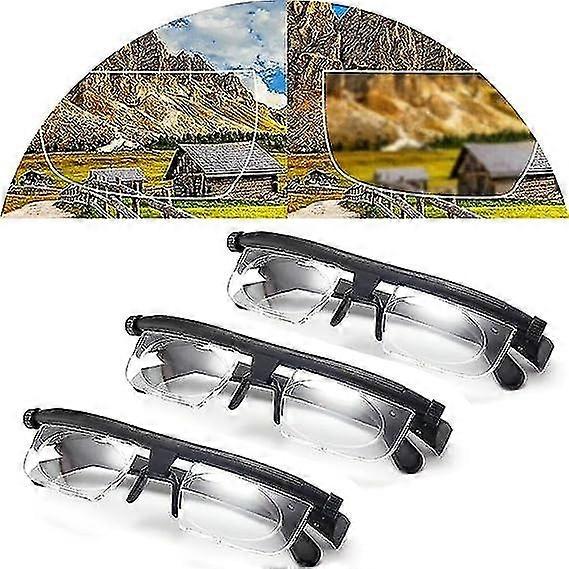 Lunettes Vifocus, Lunettes Vifocus, Lunettes de mise au point réglables de près et de loin, Lunettes de vue à mise au point réglable Lunettes de lecture ultralégères