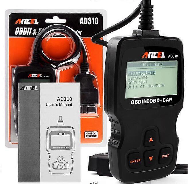 Ancel AD310 Car Full OBD2 Diagnostic Tools OBD 2 Automotive Professional Code Reader Scanner Check Engine Auto OBD ll Scanner