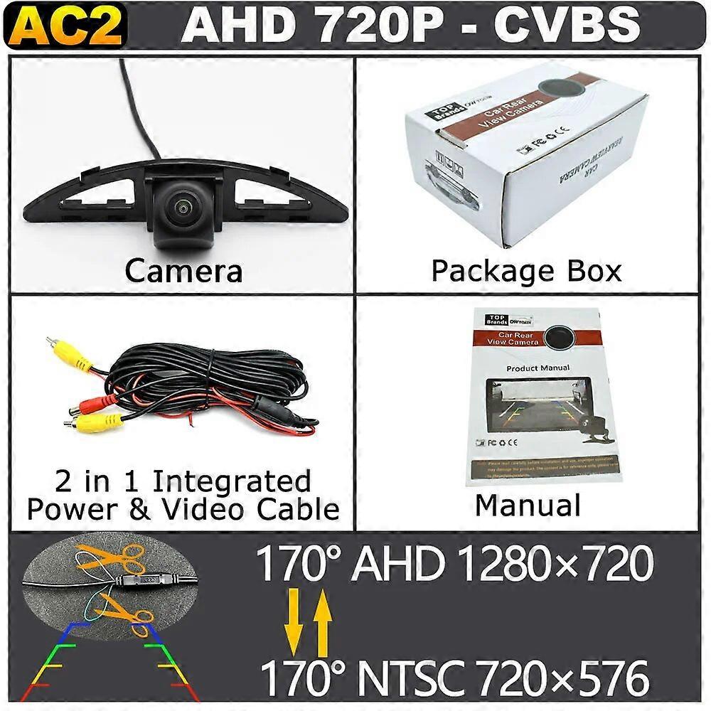 170 Degree AHD 1920x1080P Rear View Camera For Toyota GT86 FT86 Subaru BRZ Honda City 2008-2018 Backup Reverse Parking Monitor