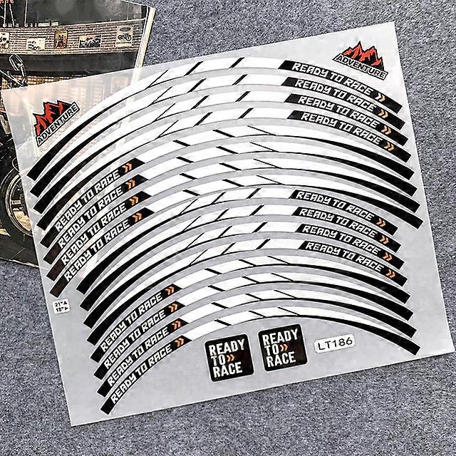For KTM 125 EXC 125/250/300/350/450/500 Racing Wheels Strips Motorcycle Wheel Tire Vehicle Decals Reflective Rim Tape Bicycle Decals