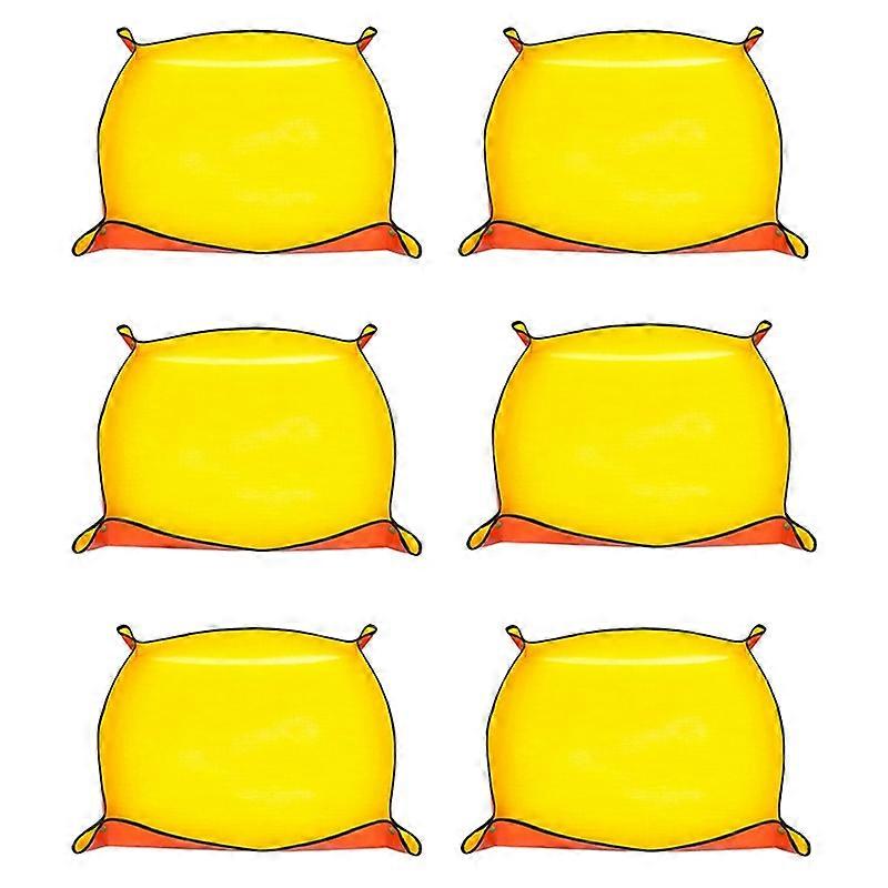 6PCS Repotting Plant Growing Kits Mat Kit For Indoor Plant Trans And Potting Soil Mess Control For Women Plant Lover Gifts Set 26X26inch