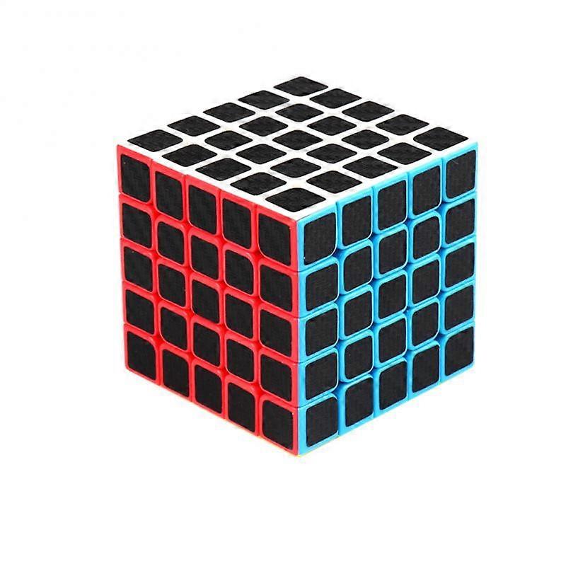 2x2 3x3 4x4 5x5 Professional Magic Cube Carbon Fiber Sticker Speed Cube Square Puzzle Educational Toys For Children