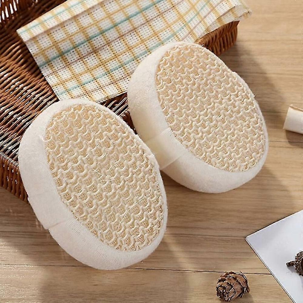 2 sisal sponge beach balls, beach balls, mud bath products