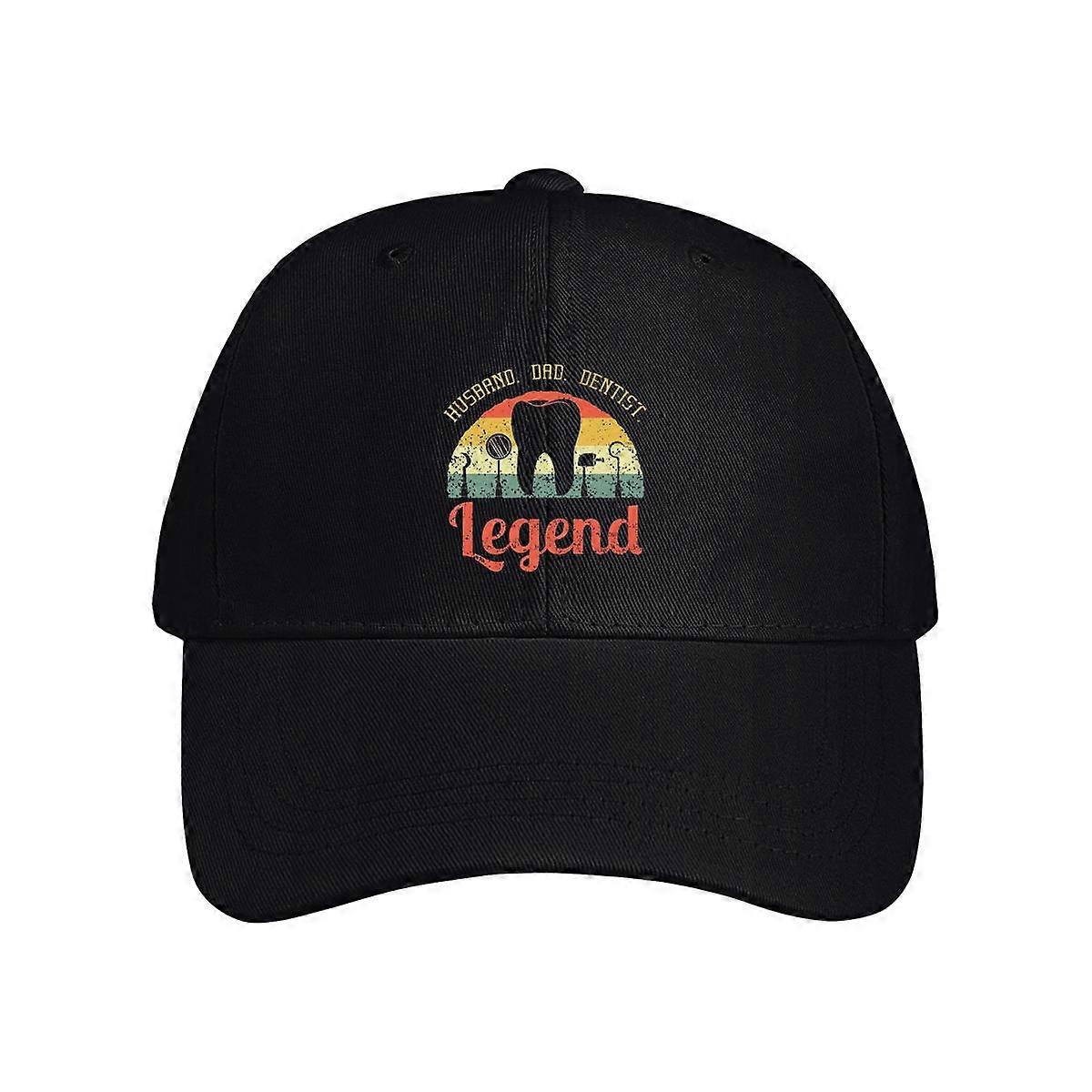 Husband Dad Dentist Legend Baseball Cap