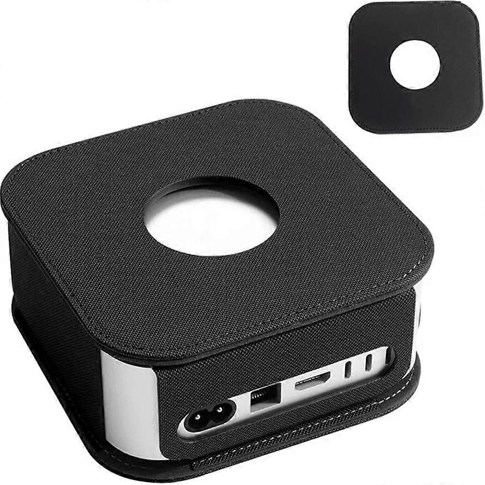 Leather Case for Mac Mini M4/M4 Pro 2024, Protective Cover Shell Protector