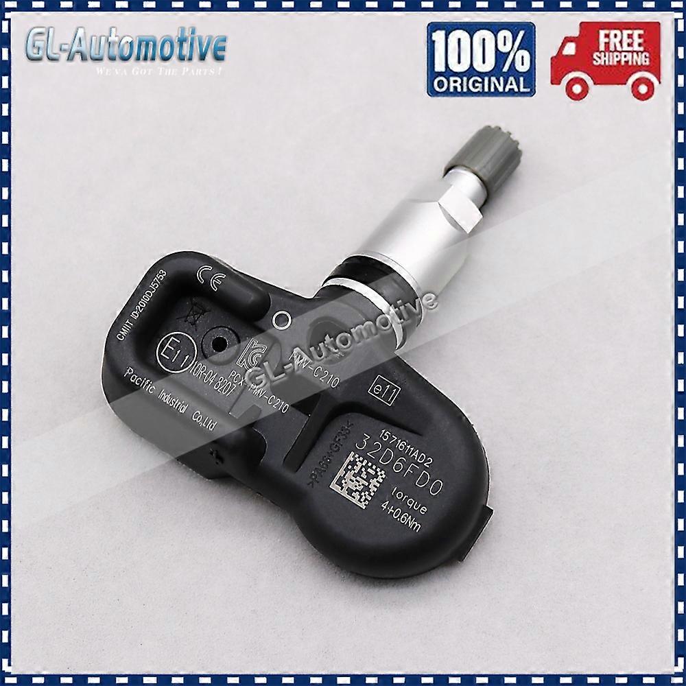 Set of (4) TPMS 42607-02031 Tire Pressure Sensor for Toyota Prius RAV4 Sequoia Tundra Yaris 42607-02030 433Mhz